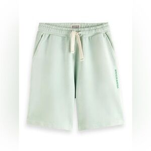 Scotch And Soda Unisex Plant-Dyed Sweat Shorts